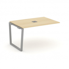 Style Project Проходной наб. элем. перег. стола SN-6T2.NSPRG-003 Акация Лорка/Металл Серый/Заглушка