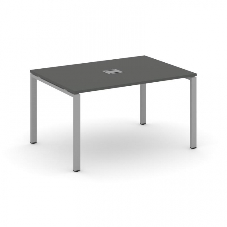 Style Project Стол переговорный SN-6P.SPRG-002 Антрацит/Металл Серый 1180*980*750