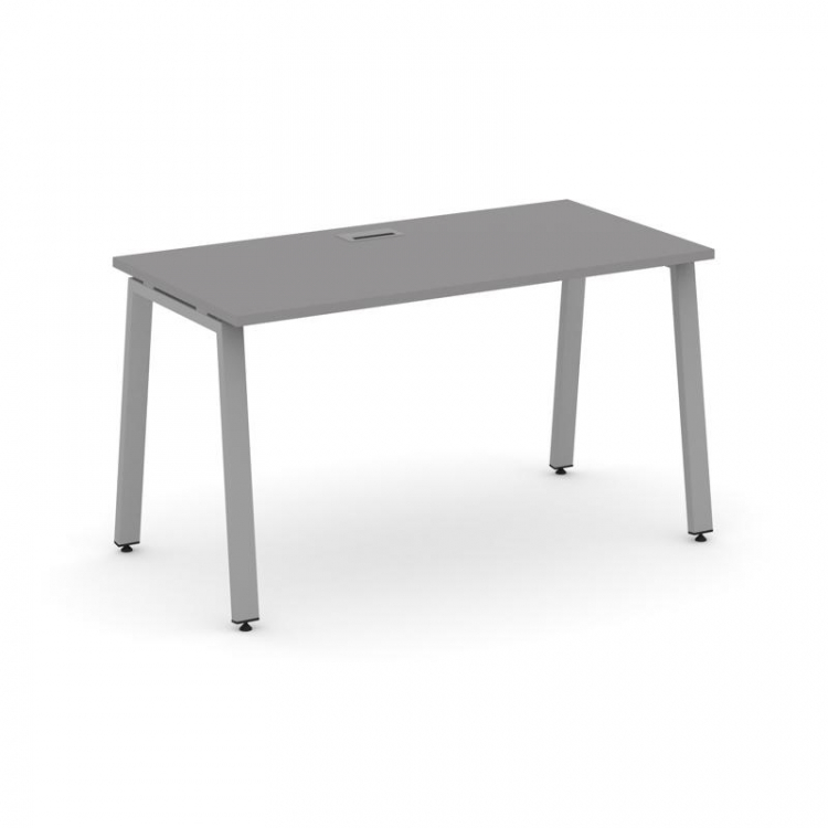 Стайл Проджект Стол письменный SN-6A.SP-014 Серый Пепел/Металл Серый 1580*700*750