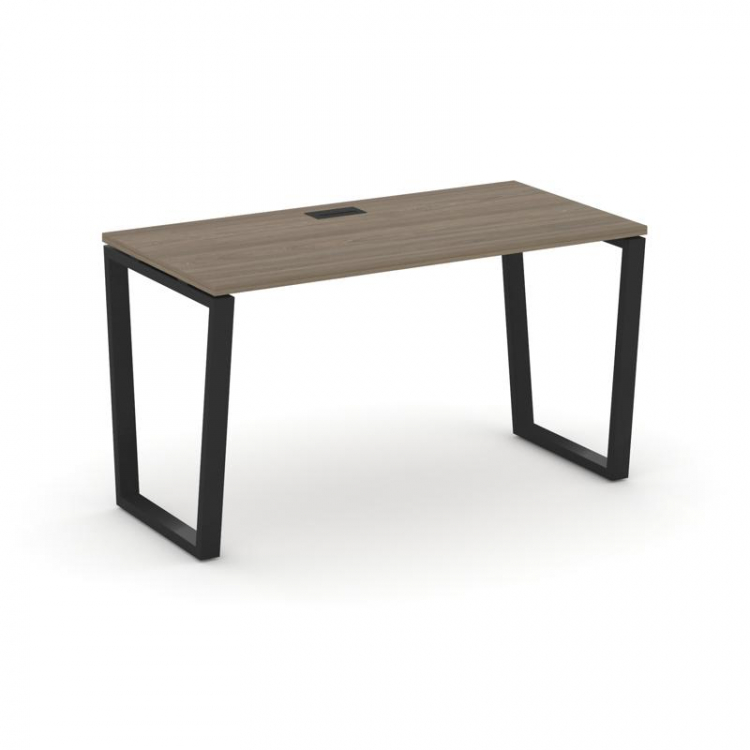 Style Project Стол письменный SN-6T2.SP-011 Вяз Благородный/Металл Черный/Заглушка Пластик Черный 98