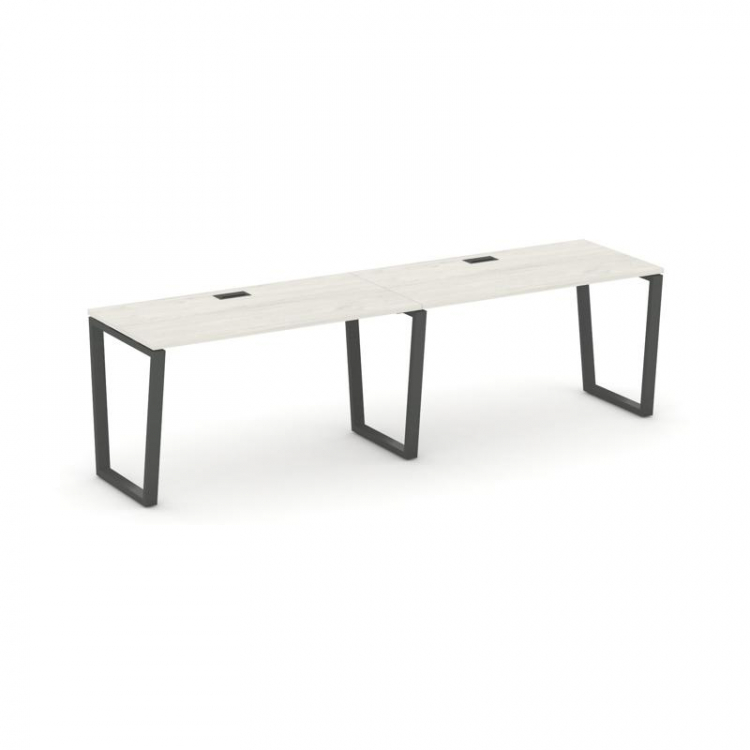 Style Project Рабочая станция 1 сторон. SN-6T2.ORS-003 Дуб Наварра/Металл Антрацит/Черный Пластик 27