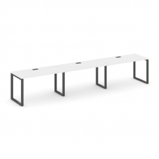 Style Project Рабочая станция 1 сторон. SN-6O.ORS-054 Белый/Металл Антрацит 4740*800*750