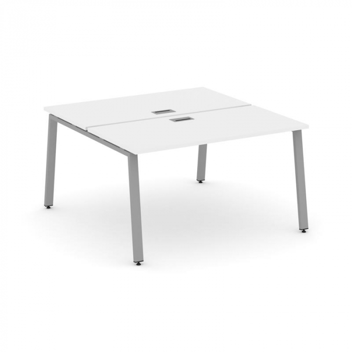 Style Project Рабочая станция 2-х сторон. SN-6A.DRS-003 Белый/Металл Серый 1380*1232*750