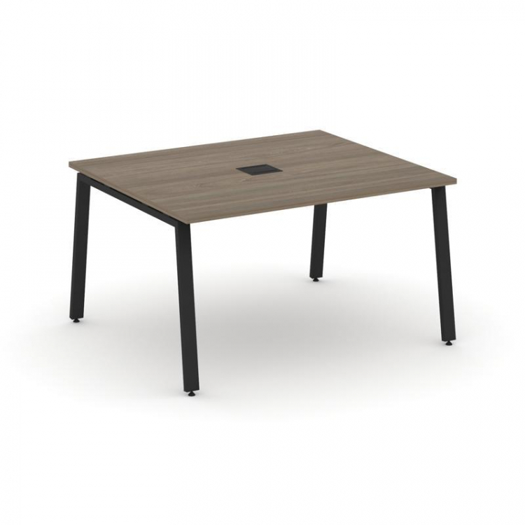 Style Project Стол переговорный SN-6A.SPRG-032 Вяз Благородный/Металл Черный 1180*1180*750