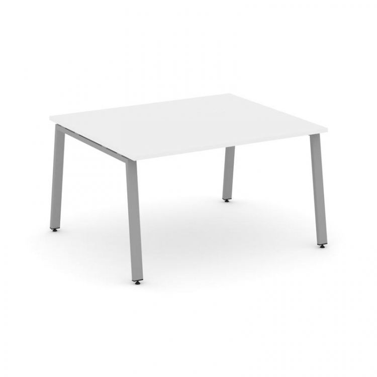 Style Project Стол переговорный SN-6A.SPRG-033.3 Белый/Металл Серый 1380*1180*750