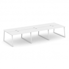 Style Project Рабочая станция 2-х сторон. SN-6T1.DRS-072 Белый/Металл Белый/Заглушка Пластик Белый 3