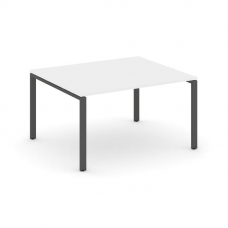 Style Project Стол переговорный SN-6P.SPRG-033.3 Белый/Металл Антрацит 1380*1180*750