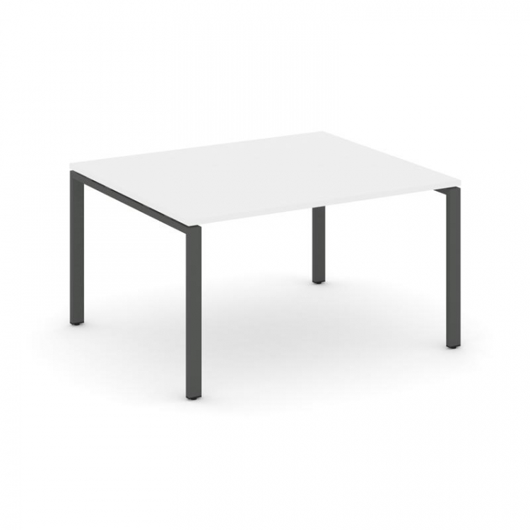 Style Project Стол переговорный SN-6P.SPRG-033.3 Белый/Металл Антрацит 1380*1180*750