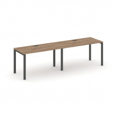 Style Project Рабочая станция 1 сторон. SN-6P.ORS-003 Дуб Табак/Металл Антрацит 2760*600*750