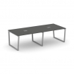 Style Project Стол переговорный SN-6T2.SPRG-044 Антрацит/Металл Серый/Заглушка Металл Серый 3160*118
