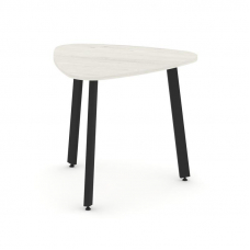 Style Project Стол переговорный SN-6.SPRG-70.3 Дуб Наварра/Металл Черный 900*900*750