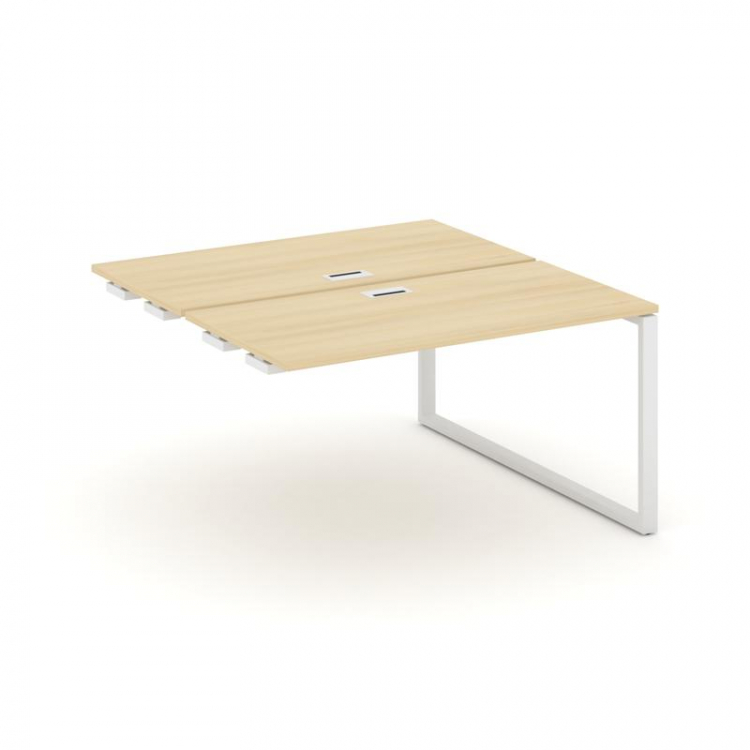 Style Project Стол-приставка к опор. элем. SN-6O.DPRS-001 Акация Лорка/Металл Белый 980*1232*750