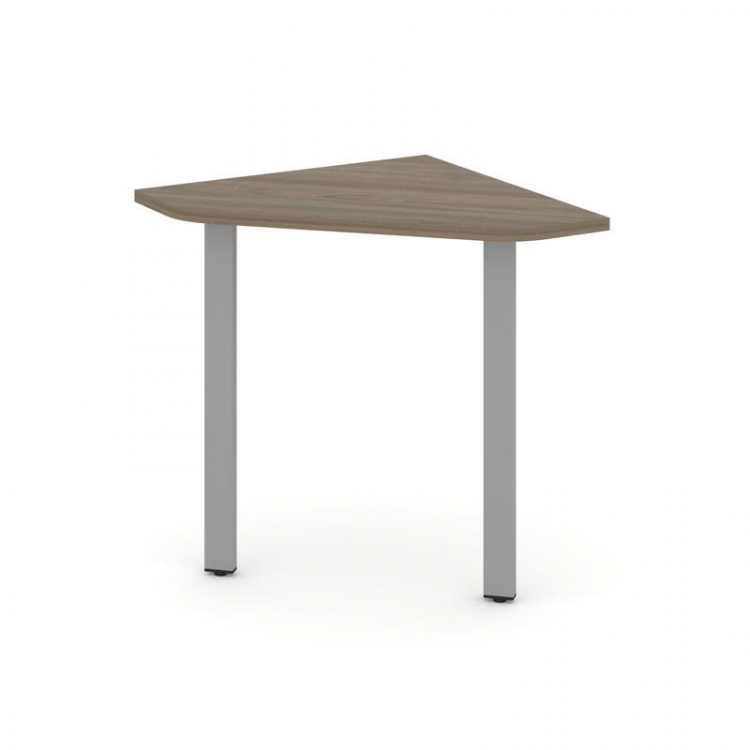 Style Project Угловой элемент стола SN-6.USP-021 Вяз Благородный/Металл Серый 800*800*750