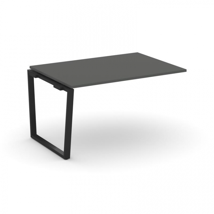 Style Project Проходной наб. элем. перег. стола SN-6T2.NSPRG-002.3 Антрацит/Металл Черный 1180*980*7