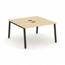 Style Project Рабочая станция 2-х сторон. SN-6A.DRS-012 Акация Лорка/Металл Черный 1180*1432*750