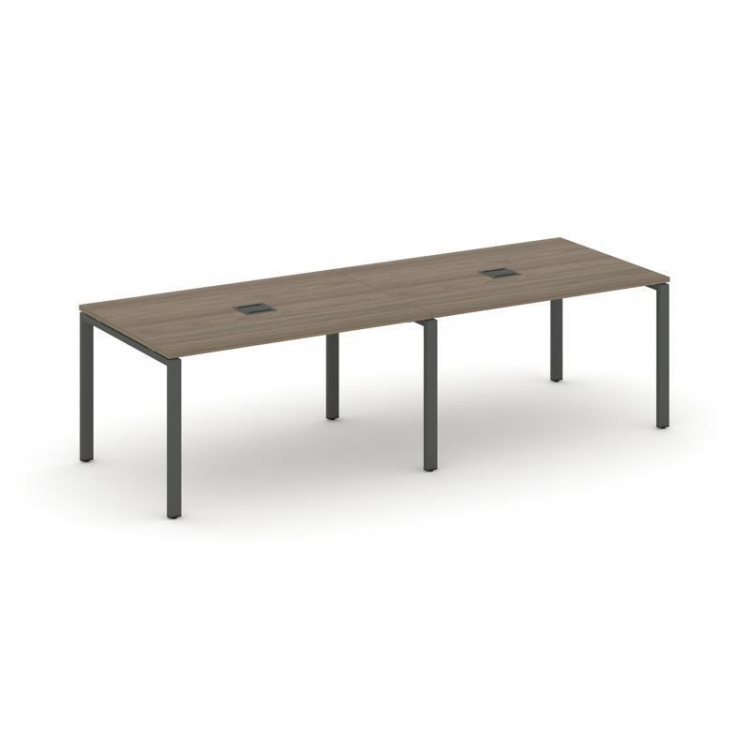 Style Project Стол переговорный SN-6P.SPRG-012 Вяз Благородный/Металл Антрацит 2360*980*750