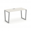 Style Project Стол письменный SN-6T2.SP-025 Дуб Наварра/Металл Серый/Заглушка Пластик Серебро 1780*8