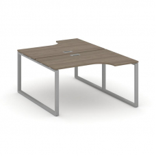 Style Project Рабочая станция эргоном. SN-6O.DRPA-011 Вяз Благородный/Металл Серый 1380*1432/1992*75