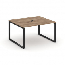 Style Project Стол переговорный SN-6O.SPRG-033 Дуб Табак/Металл Черный 1380*1180*750