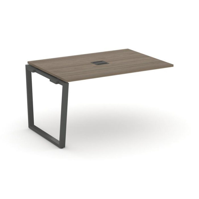 Style Project Проходной наб. элем. перег. стола SN-6T2.NSPRG-002 Вяз Благородный/Металл Антрацит/Заг