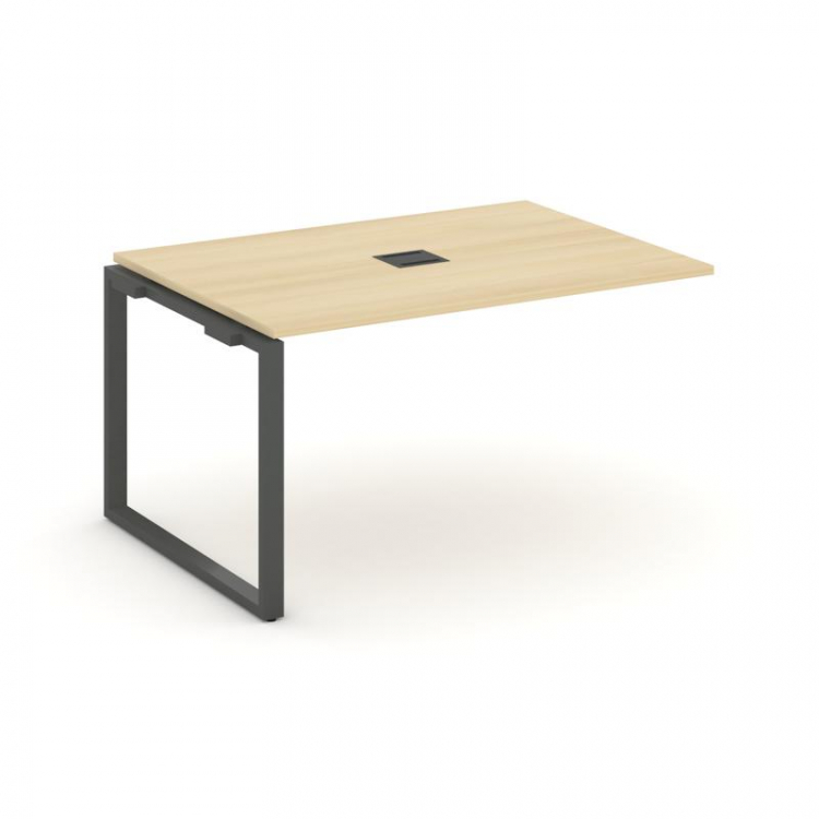 Style Project Проходной наб. элем. перег. стола SN-6O.NSPRG-002 Акация Лорка/Металл Антрацит 1180*98