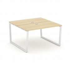 Style Project Рабочая станция 2-х сторон. SN-6T2.DRS-022 Акация Лорка/Металл Белый/Заглушка Пластик