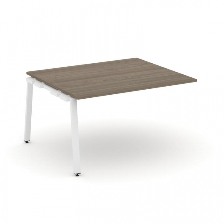 Style Project Проходной наб. элем. перег. стола SN-6A.NSPRG-033.3 Вяз Благородный/Металл Белый 1380*