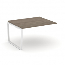 Style Project Проходной наб. элем. перег. стола SN-6T2.NSPRG-033.3 Вяз Благородный/Металл Белый 1380