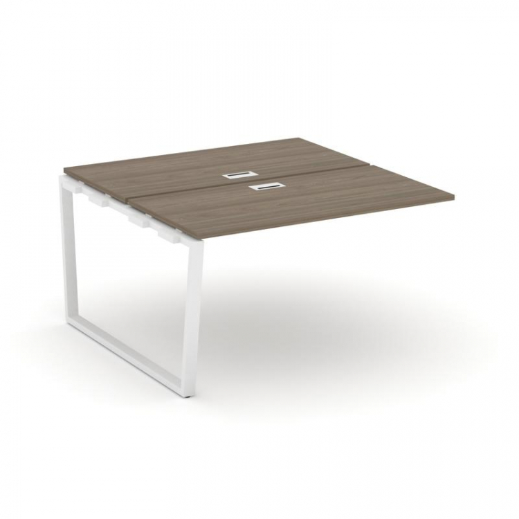 Style Project Проходной наб. элем. SN-6T2.DNRS-004 Вяз Благородный/Металл Белый/Заглушка Пластик Бел