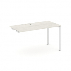 Style Project Стол-приставка к опор. элем. SN-6P.OPRS-013 Дуб Наварра/Металл Белый 1380*700*750
