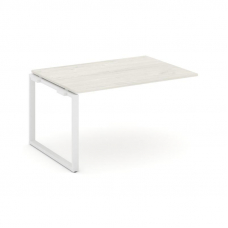 Style Project Проходной наб. элем. перег. стола SN-6O.NSPRG-004.3 Дуб Наварра/Металл Белый 1580*980*