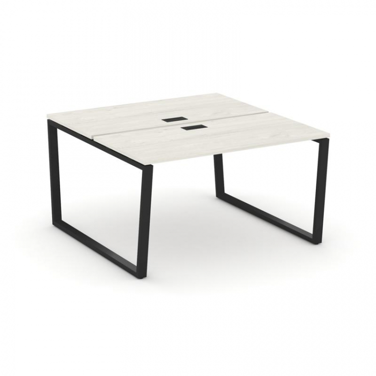 Style Project Рабочая станция 2-х сторон. SN-6T2.DRS-002 Дуб Наварра/Металл Черный/Заглушка Пластик