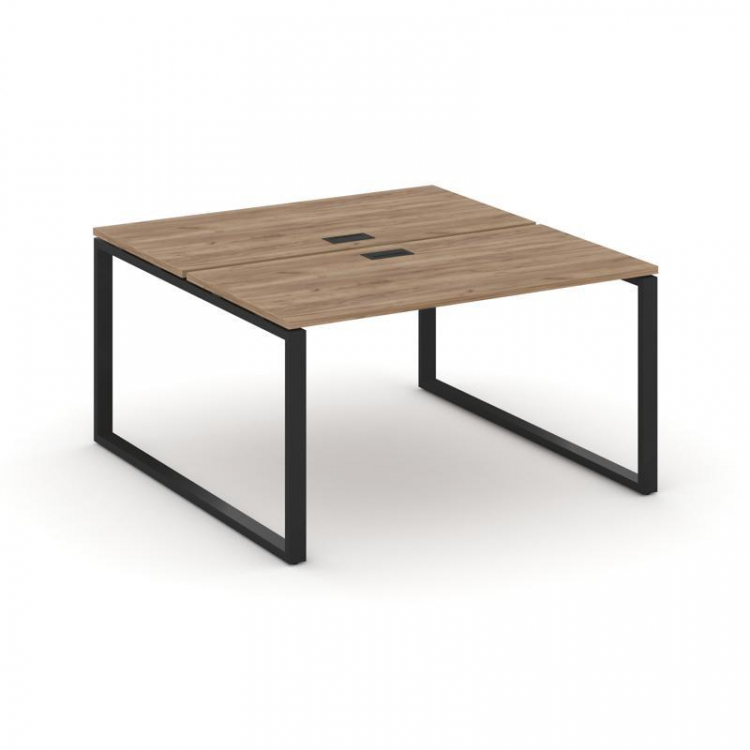 Style Project Рабочая станция 2-х сторон. SN-6O.DRS-011 Дуб Табак/Металл Черный 980*1432*750