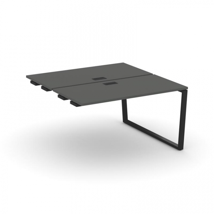 Style Project Стол-приставка к опор. элем. SN-6T2.DPRS-004 Антрацит/Металл Черный/Заглушка Пластик Ч