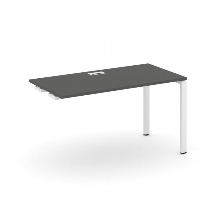Style Project Стол-приставка к опор. элем. SN-6P.OPRS-021 Антрацит/Металл Белый 980*800*750