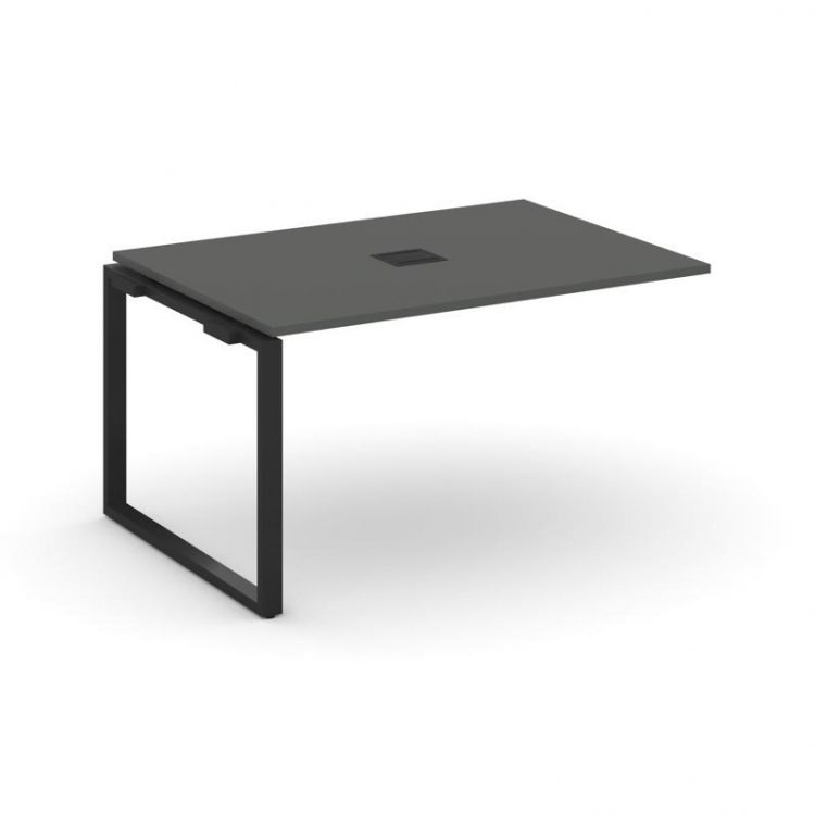 Style Project Проходной наб. элем. перег. стола SN-6O.NSPRG-002 Антрацит/Металл Черный 1180*980*750