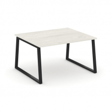 Style Project Стол переговорный SN-6T1.SPRG-033.3 Дуб Наварра/Металл Черный 1380*1180*750