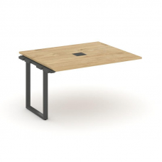 Style Project Проходной наб. элем. перег. стола SN-6O.NSPRG-034 Тиквуд Светлый/Металл Антрацит 1580*