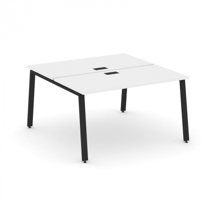 Style Project Рабочая станция 2-х сторон. SN-6A.DRS-021 Белый/Металл Черный 980*1632*750