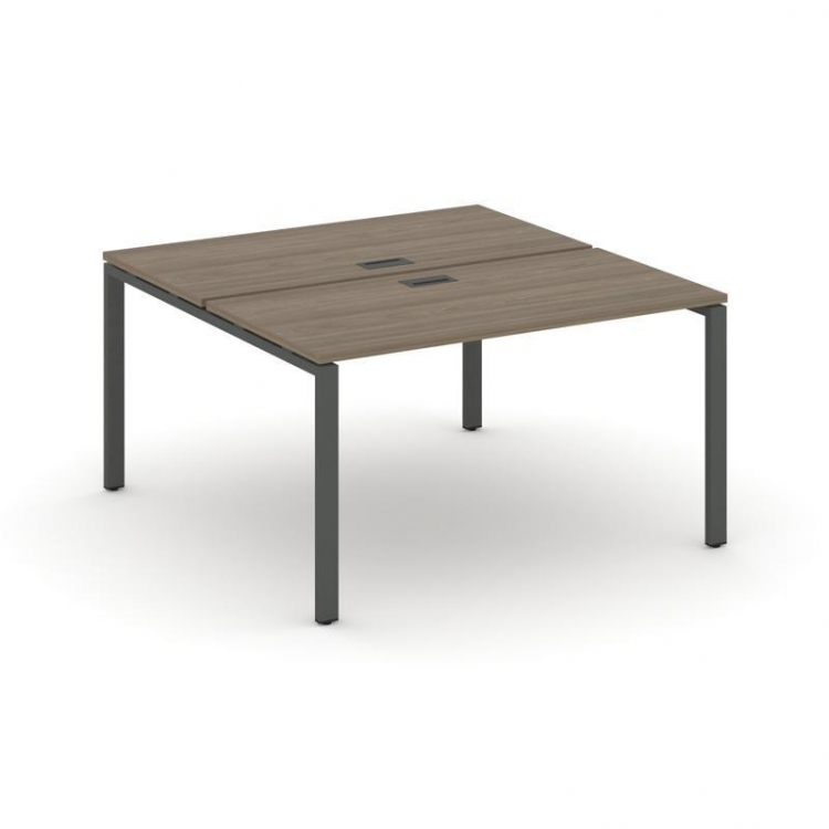 Style Project Рабочая станция 2-х сторон. SN-6P.DRS-002 Вяз Благородный/Металл Антрацит 1180*1232*75