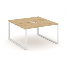 Style Project Рабочая станция 2-х сторон. SN-6O.DRS-004 Тиквуд Светлый/Металл Белый 1580*1232*750