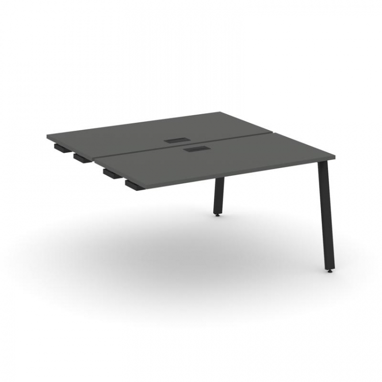 Style Project Стол-приставка к опор. элем. SN-6A.DPRS-014 Антрацит/Металл Черный 1580*1432*750