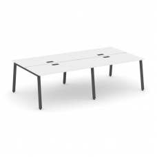 Style Project Рабочая станция 2-х сторон. SN-6A.DRS-031 Белый/Металл Антрацит 1960*1232*750