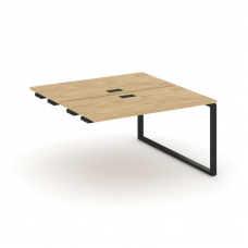 Style Project Стол-приставка к опор. элем. SN-6O.DPRS-003 Тиквуд Светлый/Металл Черный 1380*1232*750