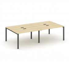 Style Project Рабочая станция 2-х сторон. SN-6P.DRS-033 Акация Лорка/Металл Антрацит 2760*1232*750