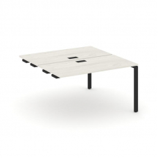 Style Project Стол-приставка к опор. элем. SN-6P.DPRS-014 Дуб Наварра/Металл Черный 1580*1432*750