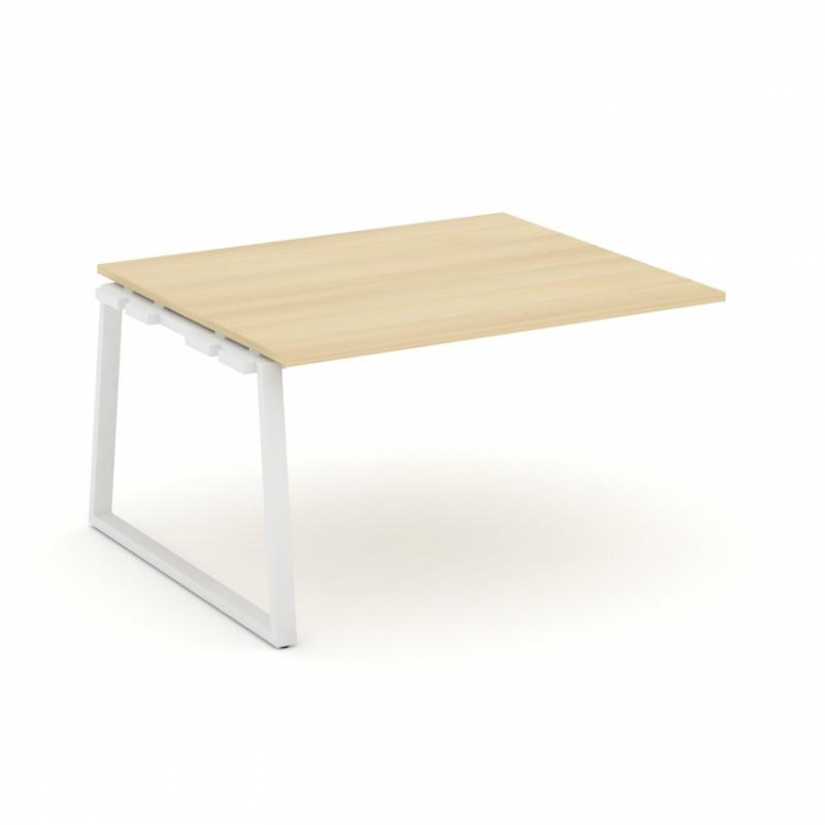 Style Project Проходной наб. элем. перег. стола SN-6T1.NSPRG-034.3 Акация Лорка/Металл Белый 1580*11