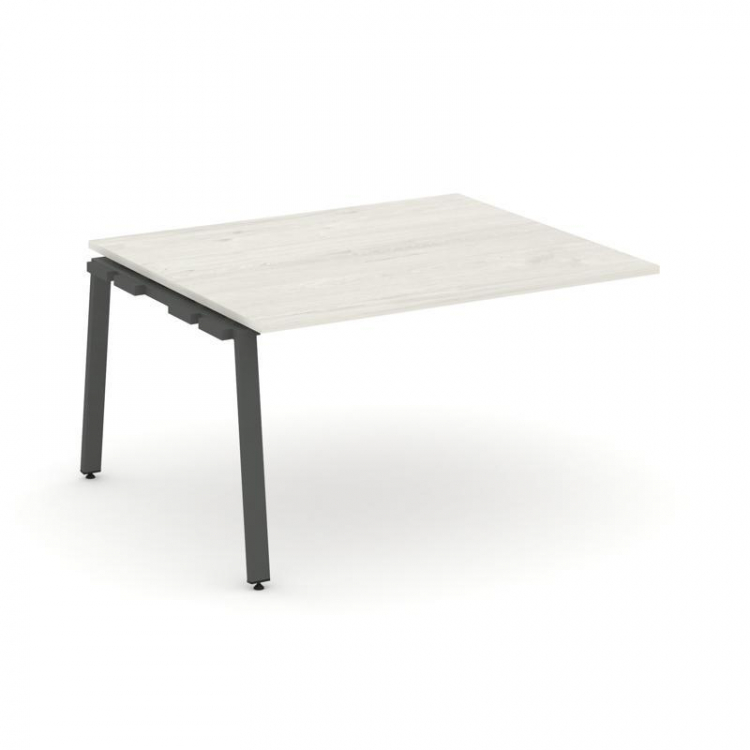 Style Project Проходной наб. элем. перег. стола SN-6A.NSPRG-033.3 Дуб Наварра/Металл Антрацит 1380*1