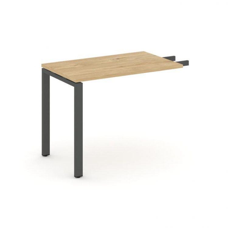 Style Project Брифинг-приставка SN-6P.BR-005 Тиквуд Светлый/Металл Антрацит 1380*600*750