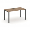 Style Project Стол письменный SN-6P.SP-021 Дуб Табак/Металл Антрацит 980*800*750